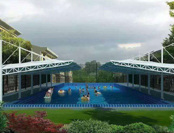 膜结构游泳池